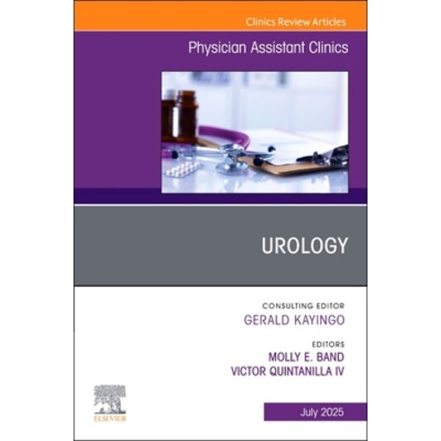(영문도서)Urology An issue of Physician Assistant Clinics Paperback, Elsevier, English, 9780443293580