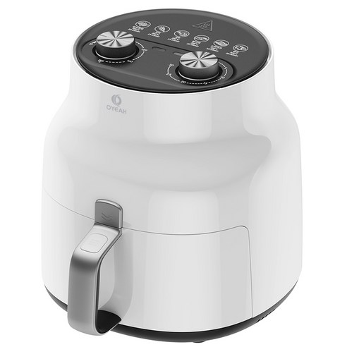 OYEAH 저소음 에어프라이어 4.5L 가정용 AF- 4501 즉시발열 ... 개봉기 | 실사용 후기 - 상품 이미지 2