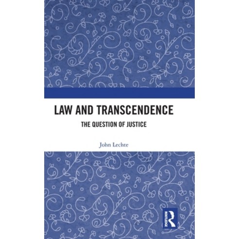 (영문도서)Law and Transcendence: The Question of Justice Hardcover, Routledge, English, 9781041064701