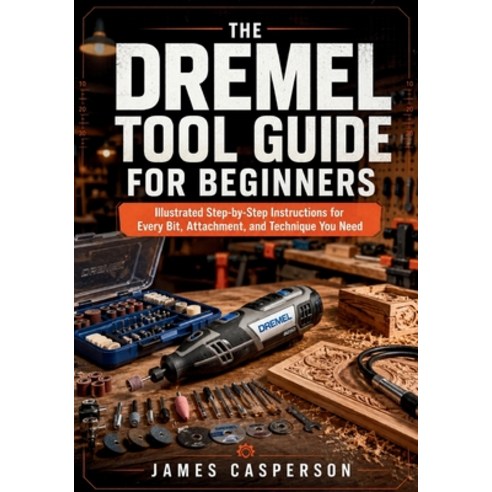 (영문도서)The Dremel Tool Guide for Beginners: Illustrated Step-by-Step Instructions for E... Paperback, Independently Published, English, 9798184548180