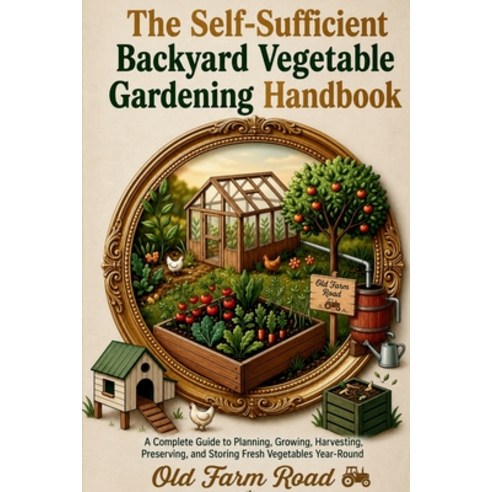 (영문도서)The Self-Sufficient Backyard Vegetable Gardening Handbook: A Complete Guide to P... Paperback, Freedom Cycle Press, English, 9798240933042
