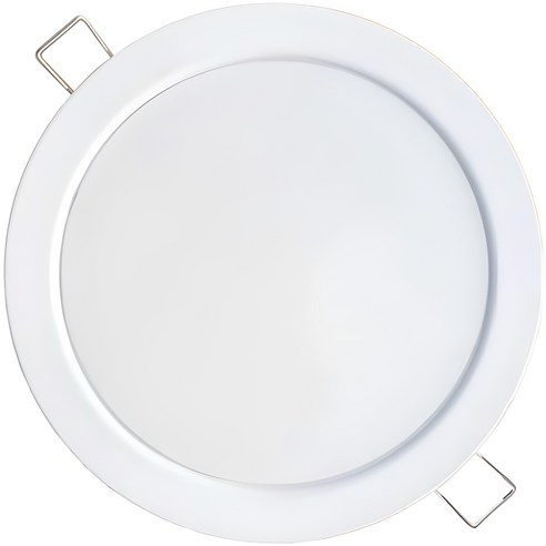 멜리빙 6인치 LED 15W 방습형 매입등, 화이트+주백색, 1개
