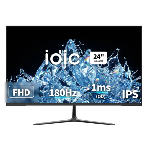 아이딕 HB245F165 FHD 180Hz 24인치(58~59cm) 모니터, 무결점