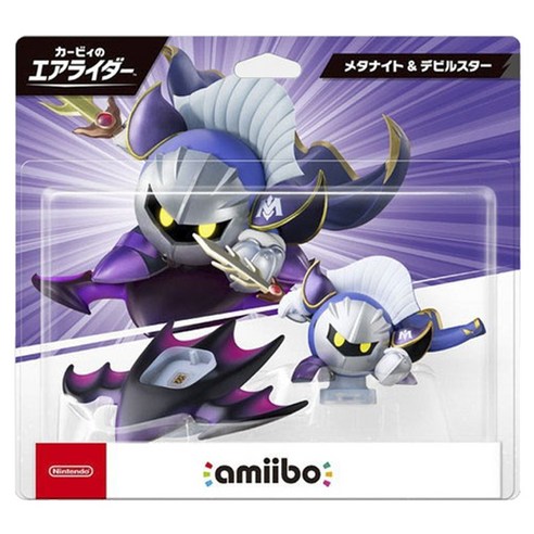 amiibo 메타나이트&데빌 스타(커비의 에어 라이더 시리즈)[Amazon.co.jp 한정], 1개