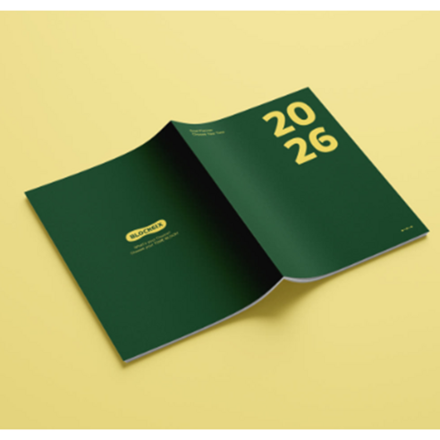 2026 연간 목표달성 플래너, 1개, 기본