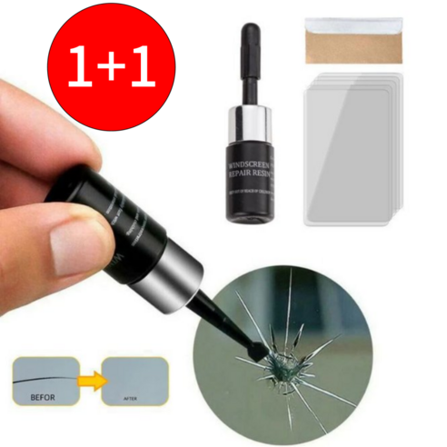 남둥이들 1+1 자동차 유리 복원제 차 유리 돌빵 금간 유리접착 용접 땜빵 이미지 3
