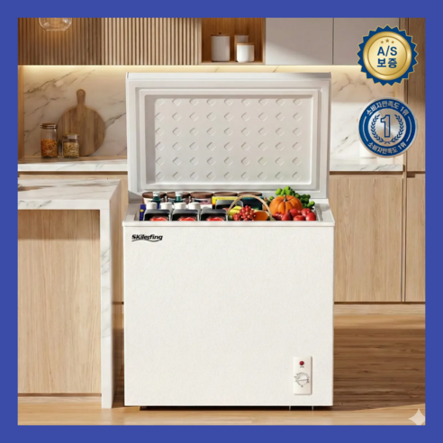 지아홈 소형김치냉장고 미니 뚜껑형 저소음 신선 김치냉장고 개봉기 | 실사용 후기 - 상품 이미지 1