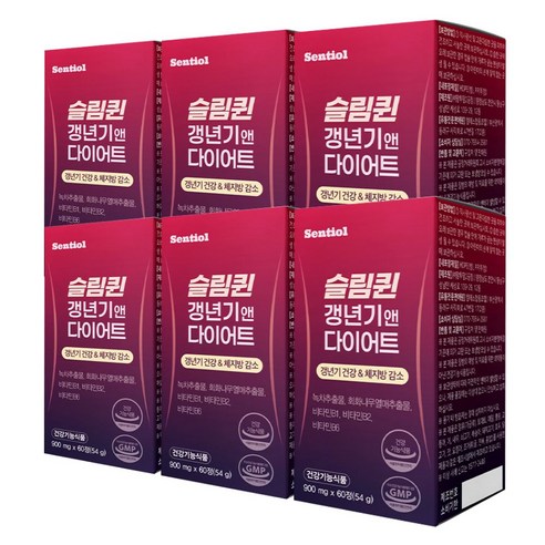 센티올 갱년기 다이어트 체지방 감소 카테킨, 6개, 60정