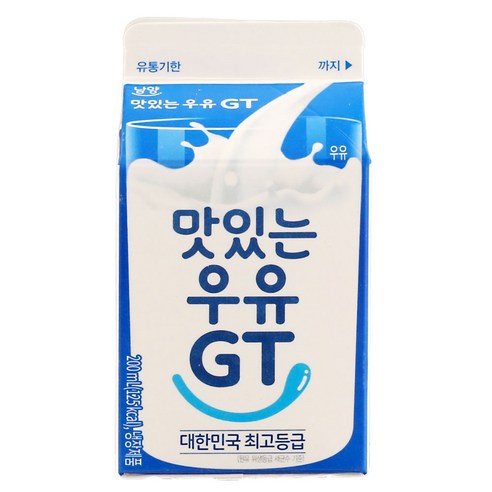 GT맛있는우유 200ML남양유업(주), 200ml