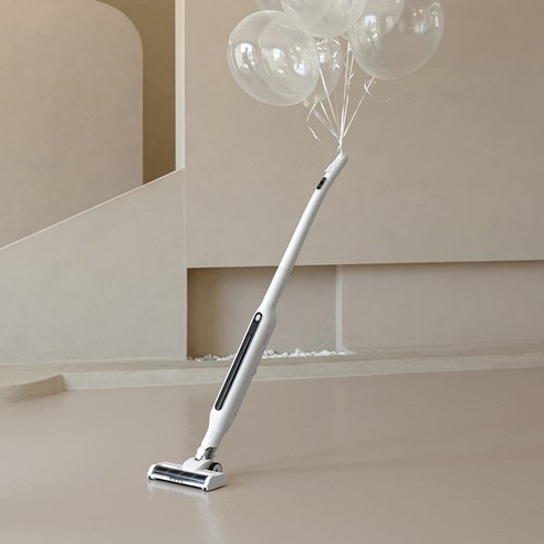 [신상품] 클래파 초경량 자동먼지비움 BLDC 무선 청소기 후기 분석 - 배터리 및 조작부