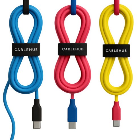 케이블허브 C to C타입 초고속 충전 케이블 플렉스코어 100W