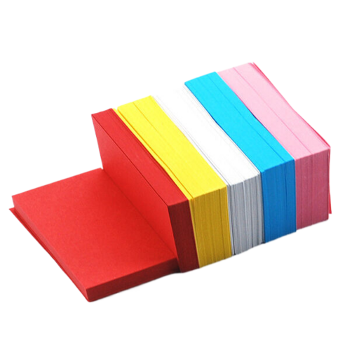 JINGHENG 종이접기 삼각 백조 전용지 컬러 직사각형 diy제작 재료, T05-일상 오색 1000장(4x6)