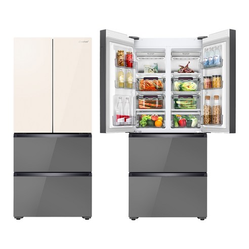 공식인증점 딤채 스탠드형 김치냉장고 467리터 4도어 개별냉각 투명김치용... 개봉기 | 실사용 후기 썸네일