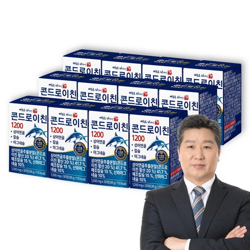 배한호 원장의 명작 콘드로이친 1200, 30정, 12개