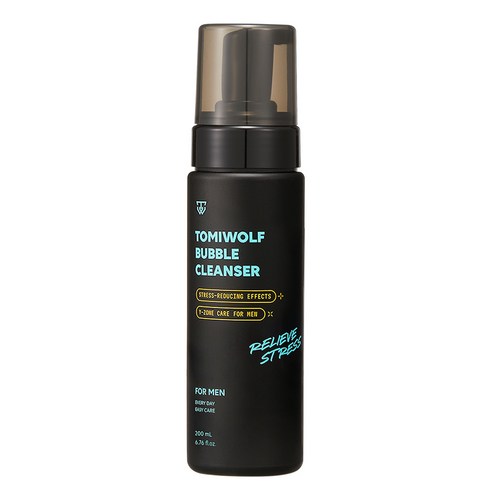 토미울프 5.5pH 약산성 버블 쿨링 클렌저 남성청결제, 200ml, 1개