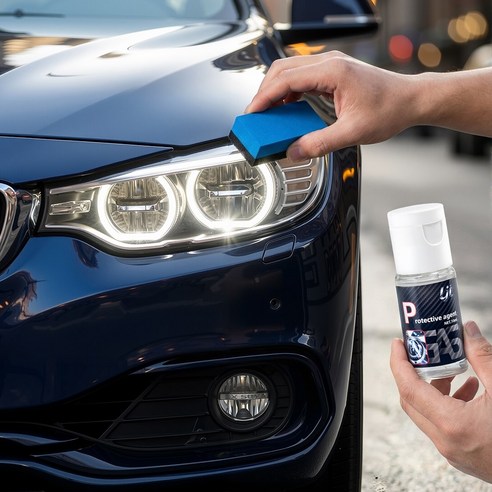 LJL 자동차 헤드라이트 복원제 코팅제 세트 자동차 오토바이 전조등 황변... 실사용 후기 | 효과 있을까? - 상품 이미지 4