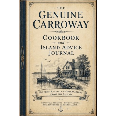 (영문도서)The Genuine Carroway Cookbook and Island Advice Journal Paperback, Teaching Press, English, 9798996514458