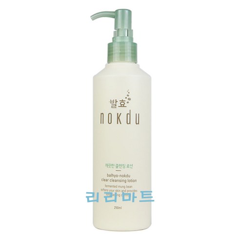 코리아나 발효녹두 깨끗한 클렌징 로션 250ml 솔직 후기 | 피부 타입별 분석 - 상품 이미지 1