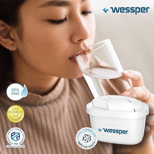 웨스퍼 필터(브리타 정수기 맥스트라 필터 호환) 6개 이미지 3