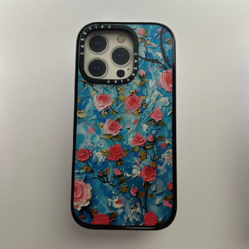 케이스티파이 맥세이프 아이폰16 프로 맥스 케이스 레이캬비크 장미 꽃 플라워 사랑