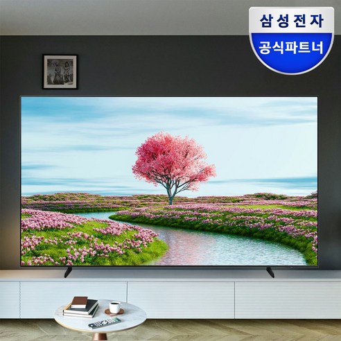 삼성전자 비지니스 사이니지 TV LH98BEDHLGFXKR 98인치 4K UHD 스탠드, 방문설치, 스탠드형, 247.7cm(98인치)