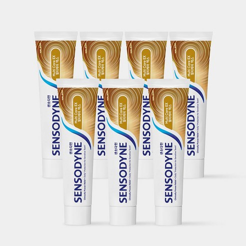 센소다인 멀티케어 EX 민감성 치약 100g x7개, 100g, 7개