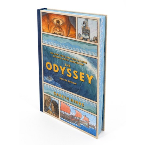 (영문도서)The Odyssey: A Graphic Novel: Deluxe Edition Hardcover, Candlewick Press (MA), English, 9781536254525