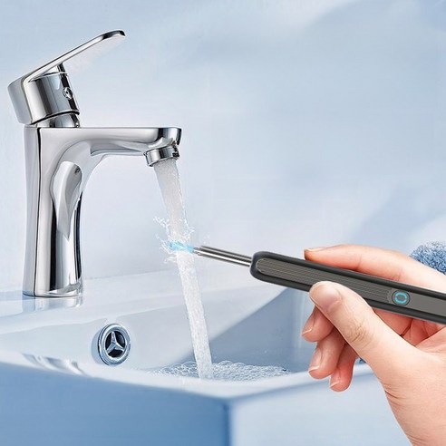 MountainWter 스마트폰 LED 내시경 귀이개 귀후비개 500W고화질카메라귀이개 LED 조명 소프트헤드 Type-C충전 이미지 4