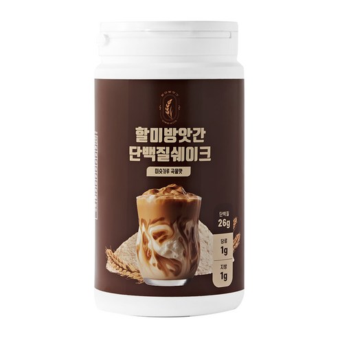 할미방앗간 단백질 쉐이크 식물성 곡물 식사대용 단백질 쉐이크 500g, ... 솔직 후기 | 실사용자 리뷰 분석 썸네일