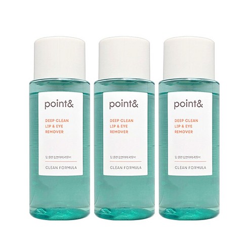 포인트앤 딥 클린 립앤아이 리무버 200ml X 3개 솔직 후기 | 피부 타입별 분석 썸네일