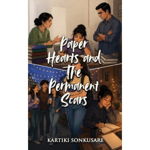 (영문도서)Paper Hearts and The Permanent Scars Paperback, Bluerose Publishers, English, 9789378252938