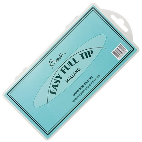 아이빛 이지 말랑이 네일 풀팁 240p, 투명, 2개