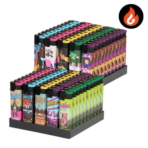 쎈터보 토치 라이터 캐릭터 터보 라이터 업소용 라이터 전자식 충전식 개업판촉용 이미지 3