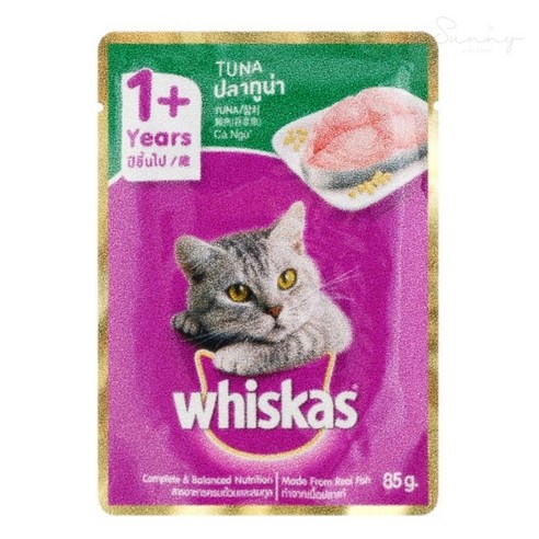 위스카스 팩 어덜트 참치 80g, 85g