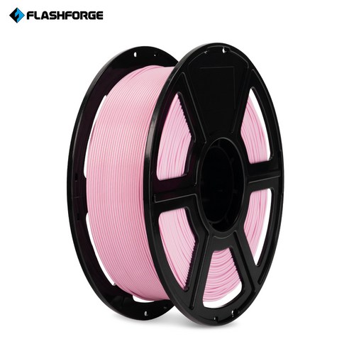 Flashforge 3D 프린터 필라멘트 1.75mm 1kg, 핑크  Pink, Matte PLA