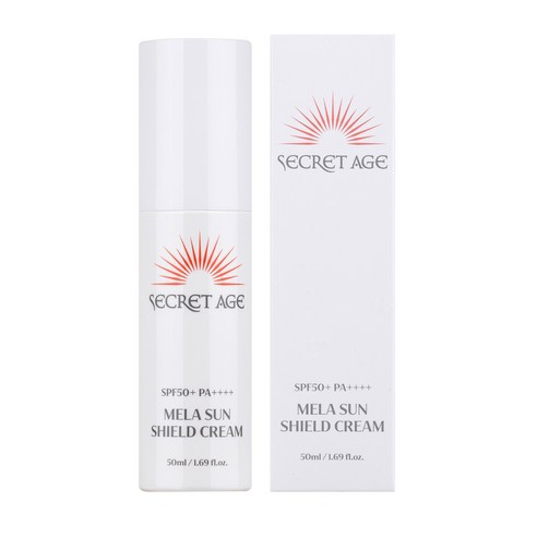 [홈쇼핑완판템] 시크릿에이지 멜라 선 쉴드 크림 SPF50+ PA++++ 기미지우개 기미선크림, 1개, 50ml