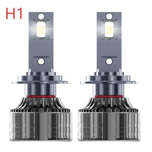 호밍사이 LED 자동차전조등140W 원근광 헤드라이트 초광택 led 전조등 2P, H1, 2개