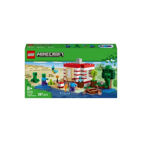 레고 마인크래프트 21275 TNT 정글 하우스 솔직 후기 | 취미생활 필수템 - 상품 이미지 1