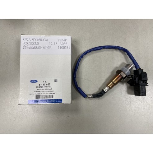 【JT福特原廠】FOCUS MK3 2.0 12-15 正廠 含氧感知器 含氧感應線 O2 前段 後段, 1個, 後段(黑插黑線), 8F9A ...