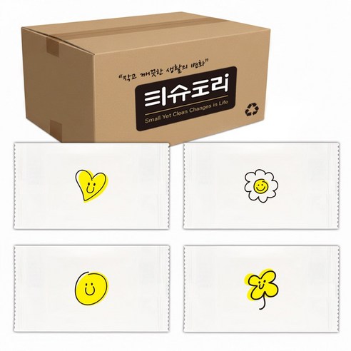 티슈도리 물티슈 업소용 센스 있는 카페 배달 사장님의 카페 4종 개별포장... 실사용 후기 | 효과 있을까? - 상품 이미지 1