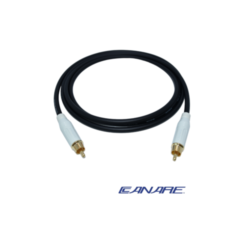 카나레 L-2T2S 암페놀화이트 음향 RCA케이블 검정 1m, 10cm, 빨강 / 30m