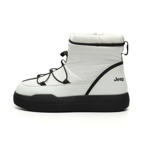 포근함과 스타일을 동시에, JEEP 지프 라운드 여성 패딩 털 부츠