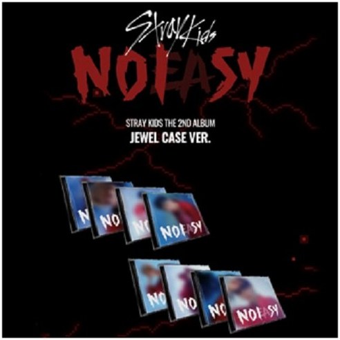 스트레이키즈 Stray Kids 앨범 정규 2집 NOEASY Jewel Case Ver. 쥬얼 버전선택, 필릭스