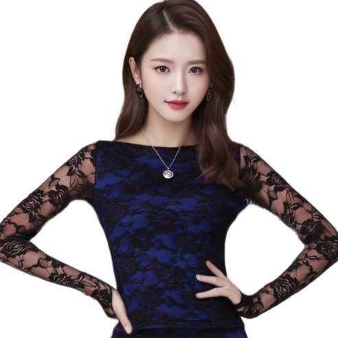 와우진플 레이스 긴팔 댄스 상의