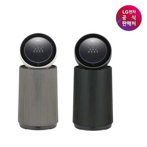 [LG 공식판매처] LG 퓨리케어 AI 오브제 360 공기청정기 AS206NSHA/AS206NGHA, 네이처그린