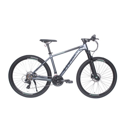 시마노 21단 유압식디스크 MTB 자전거 베리벨로 타이탄21D, 1개, 180cm, 그레이 17인치 미조립