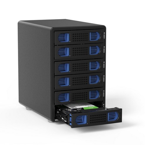 넥스트유 하비샘 6베이 DAS USB3.2 10Gbps Gen2 스토리지 926U3