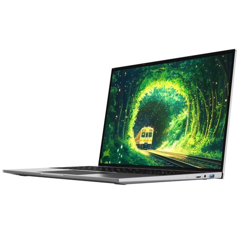 JUMPER 노트북 17.3인치 화면 대형 SSD 사무용 WIN11 home, MAX61604, 24GB, 512GB, 회색
