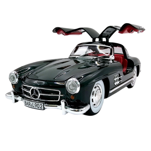 메르세데스 벤츠 300SL 걸윙 쿠페 1:24 다이캐스트, 그린, 1개