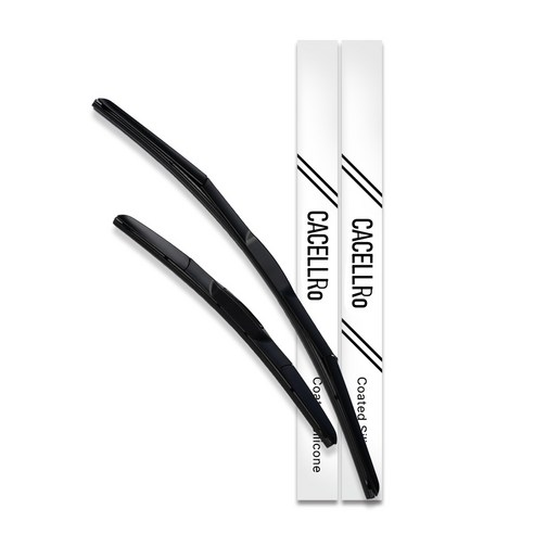 20~25년식 제네시스 GV80 와이퍼 세트 고성능 프리미엄 무소음 발수형, 600mm+450mm